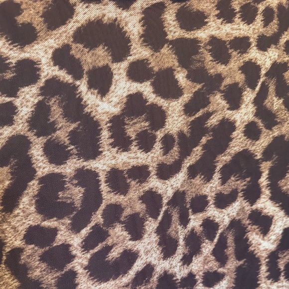 Leopard Print Ruffle Jumpsuit - Picture 4 of 7